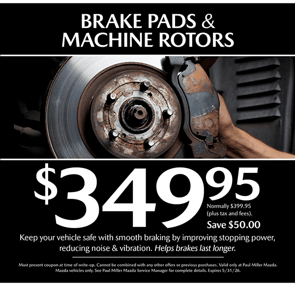 Mazda Service Coupons in Lexington | Paul Miller Mazda