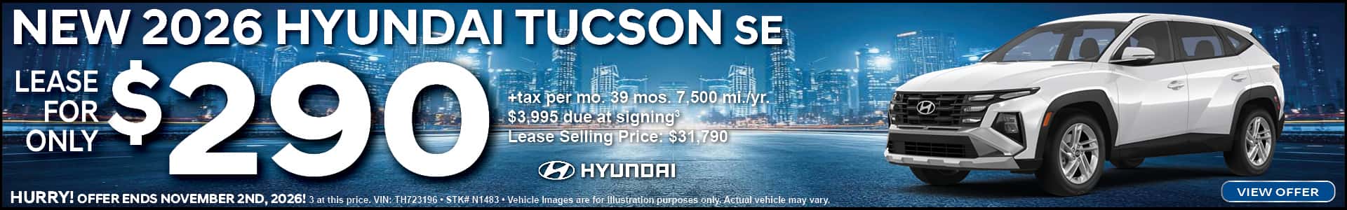 2026 HYUNDAI TUCSON SE