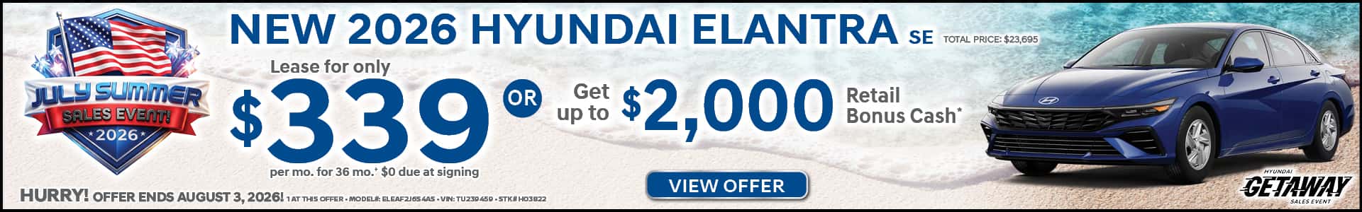 2026 HYUNDAI ELANTRA