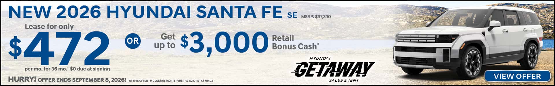 2026 HYUNDAI SANTA FE
