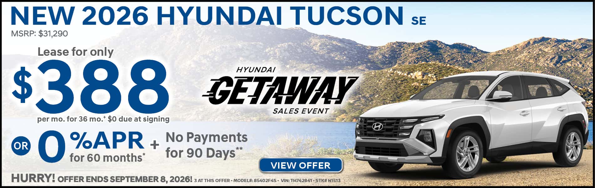 2026 HYUNDAI TUCSON