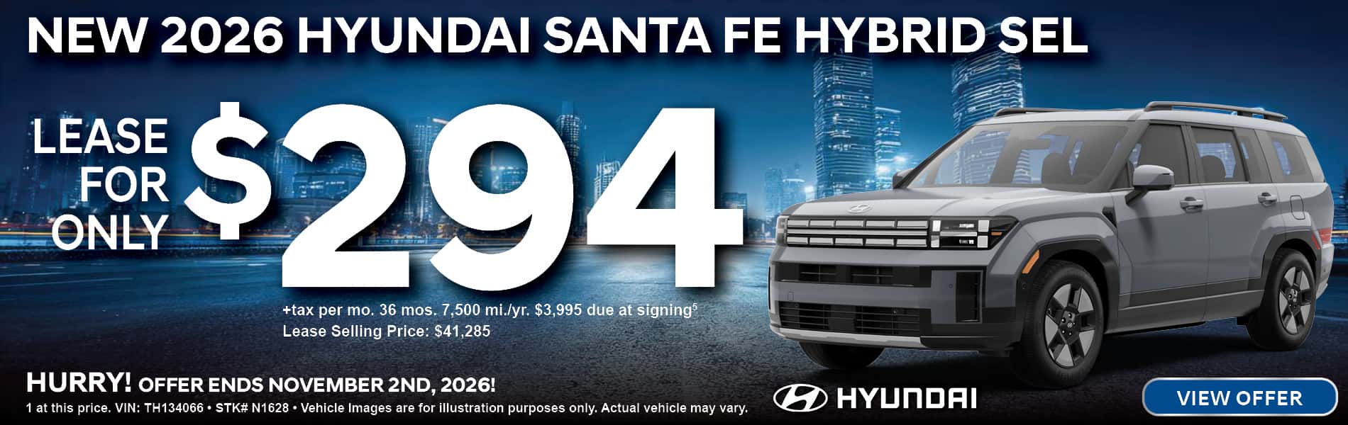 2026 HYUNDAI SANTA FE HYBRID SEL