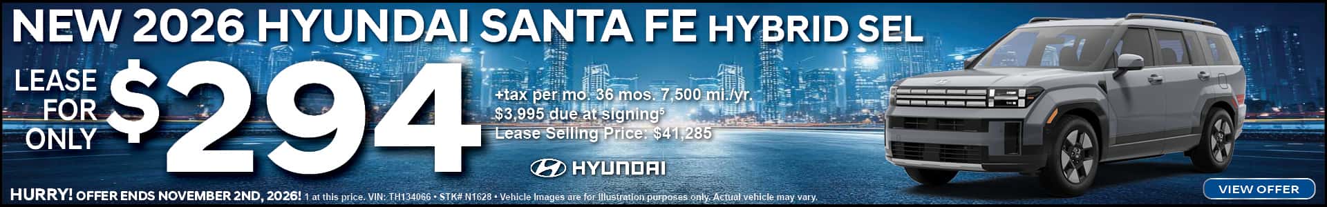 2026 HYUNDAI SANTA FE HYBRID SEL