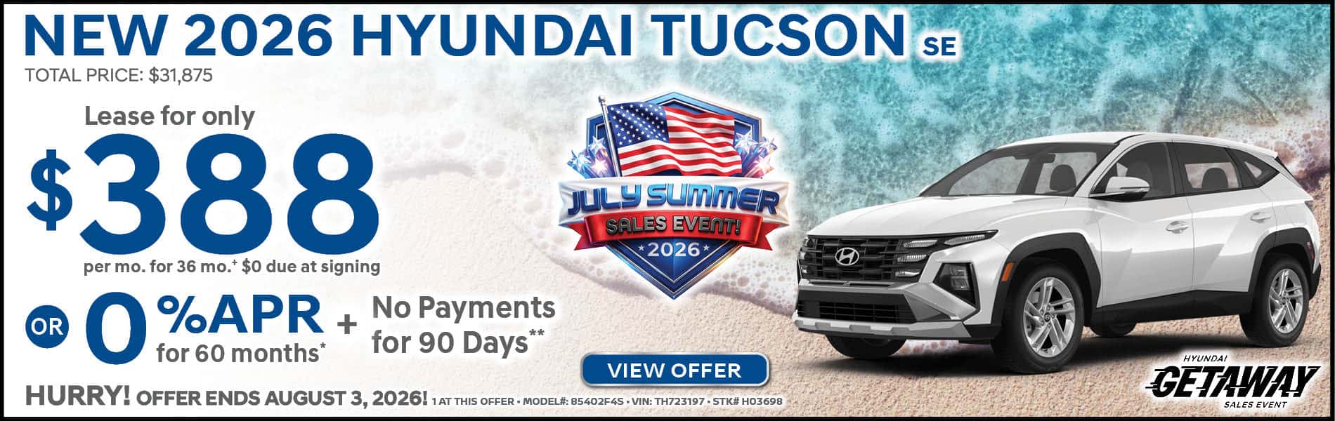 2026 HYUNDAI TUCSON