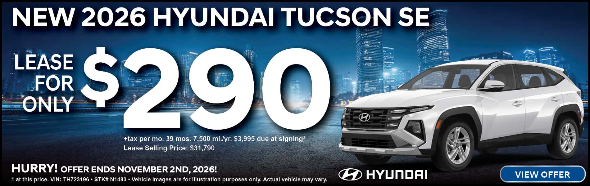 2026 HYUNDAI TUCSON SE