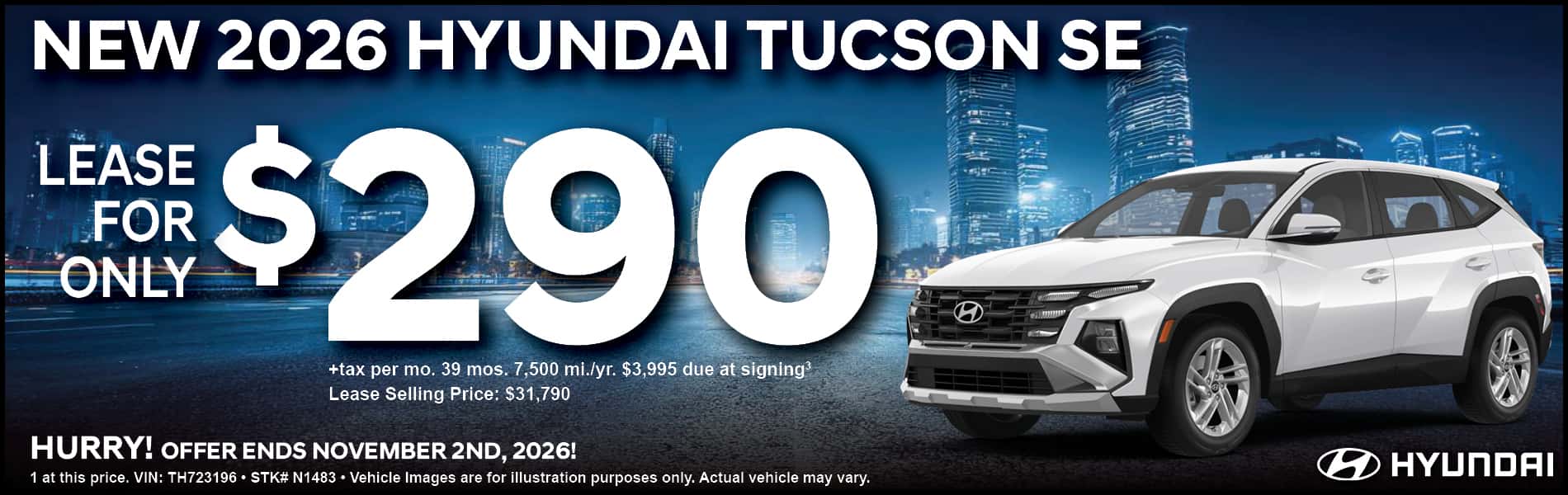 2026 Hyundai Tucson SE