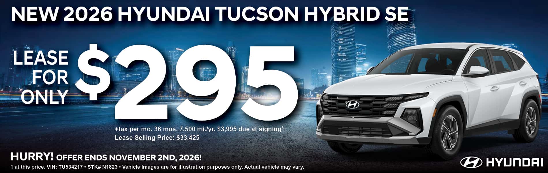 2026 Hyundai Tucson Hybrid SE
