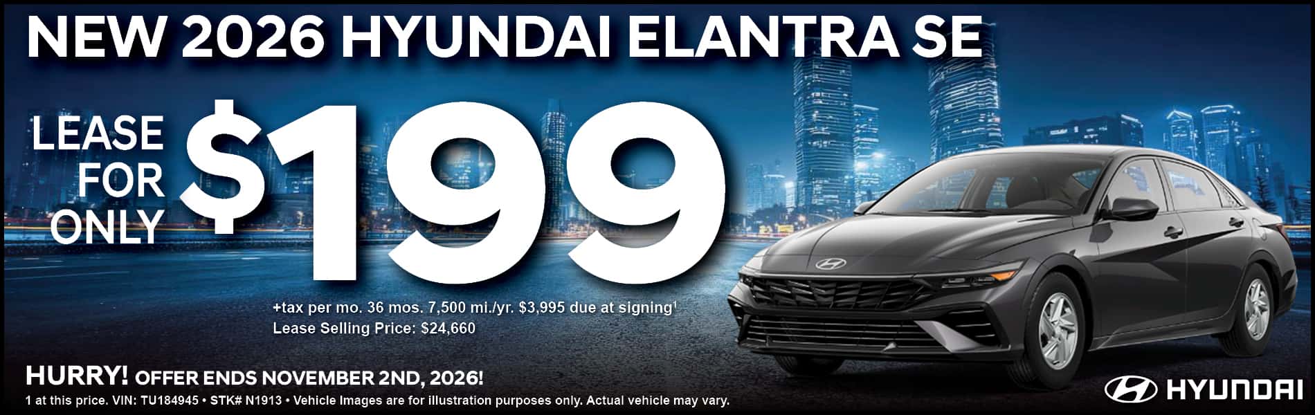 2026 Hyundai Elantra SE