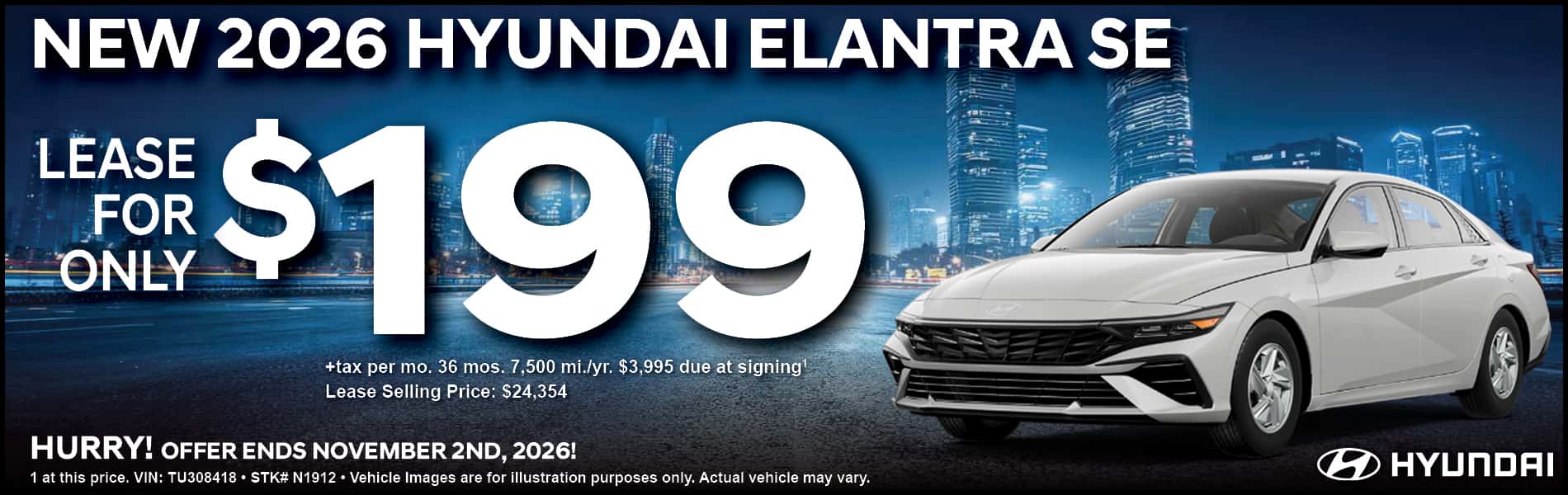 2026 Hyundai Elantra SE