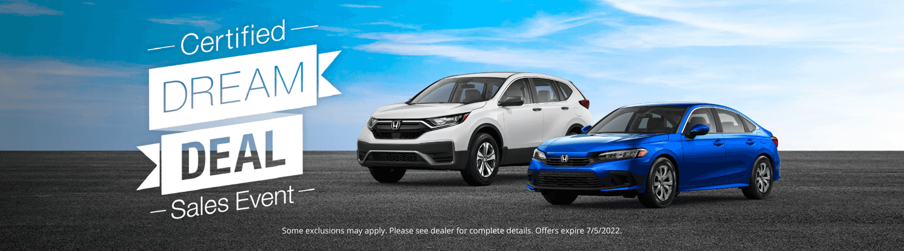 Honda Dream Deal Event