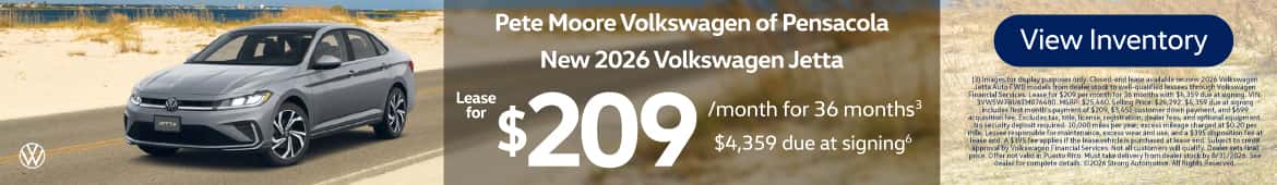 NEW 2026 VOLKSWAGEN JETTA 