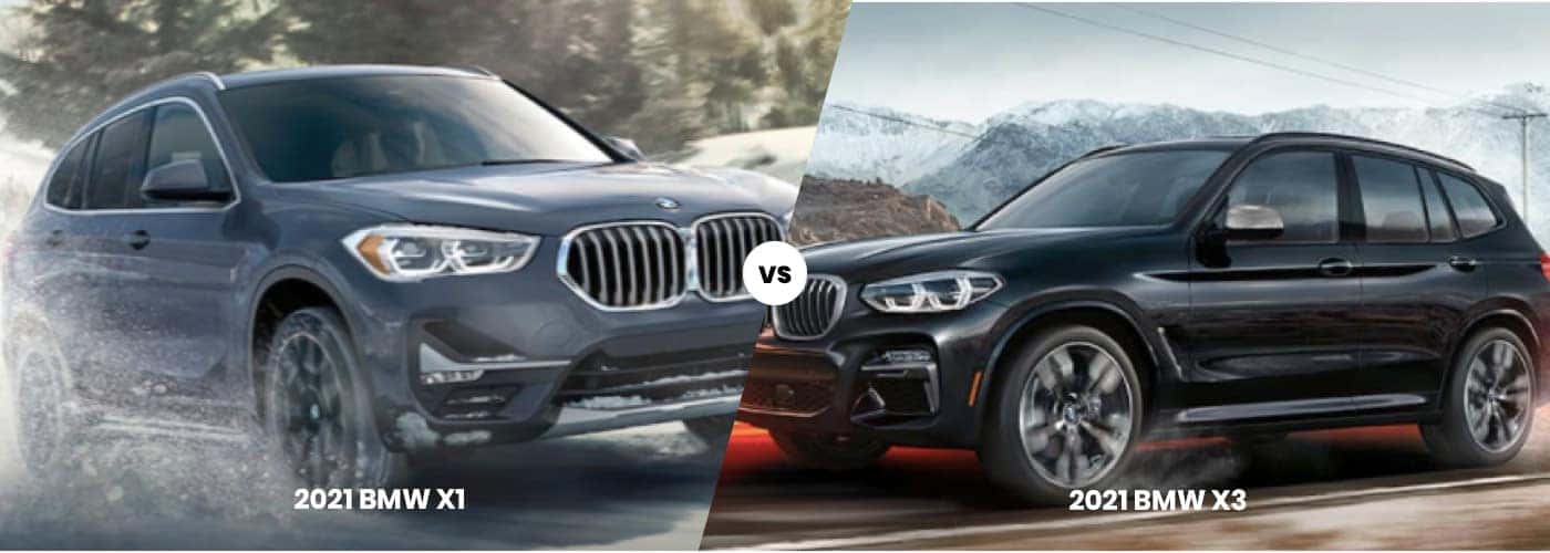 2021 Bmw X1 Vs X3 I Peter Pan Bmw Near Redwood City