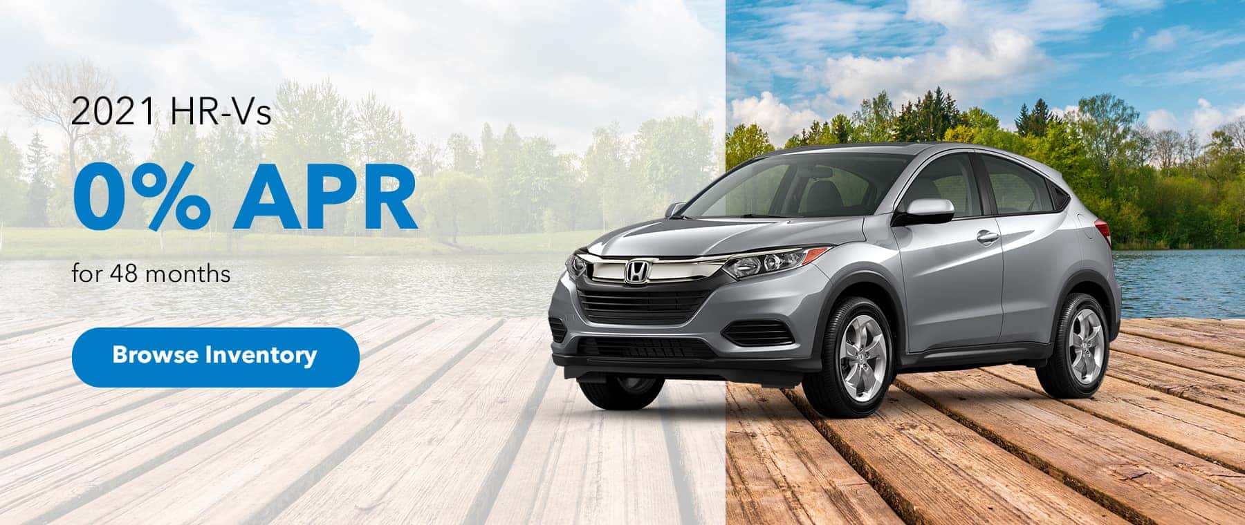 0% APR for 48 months on 2021 HR-Vs
