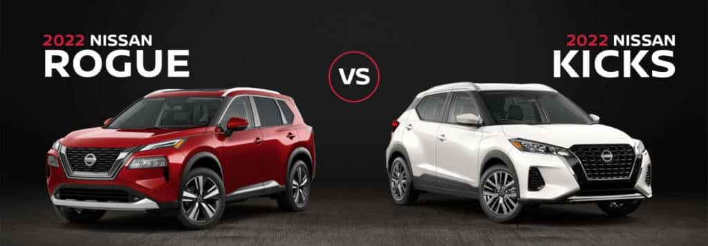 2022 Nissan Rogue vs Kicks | Planet Nissan