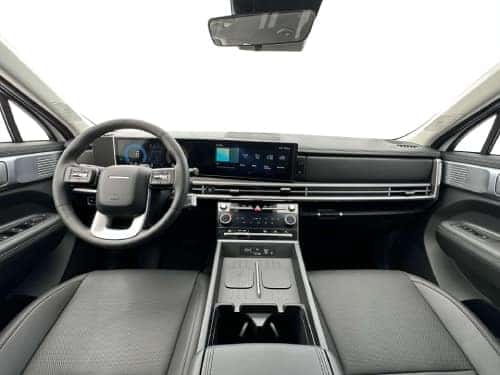 2025 Hyundai SANTA FE Hybrid interior view of front dash 