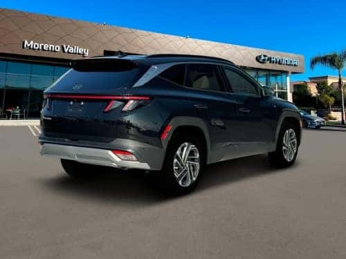 2025 Hyundai TUCSON exterior view of rear of vehicle