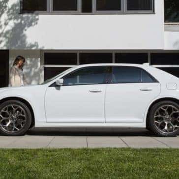 2020 Chrysler 300 side white house