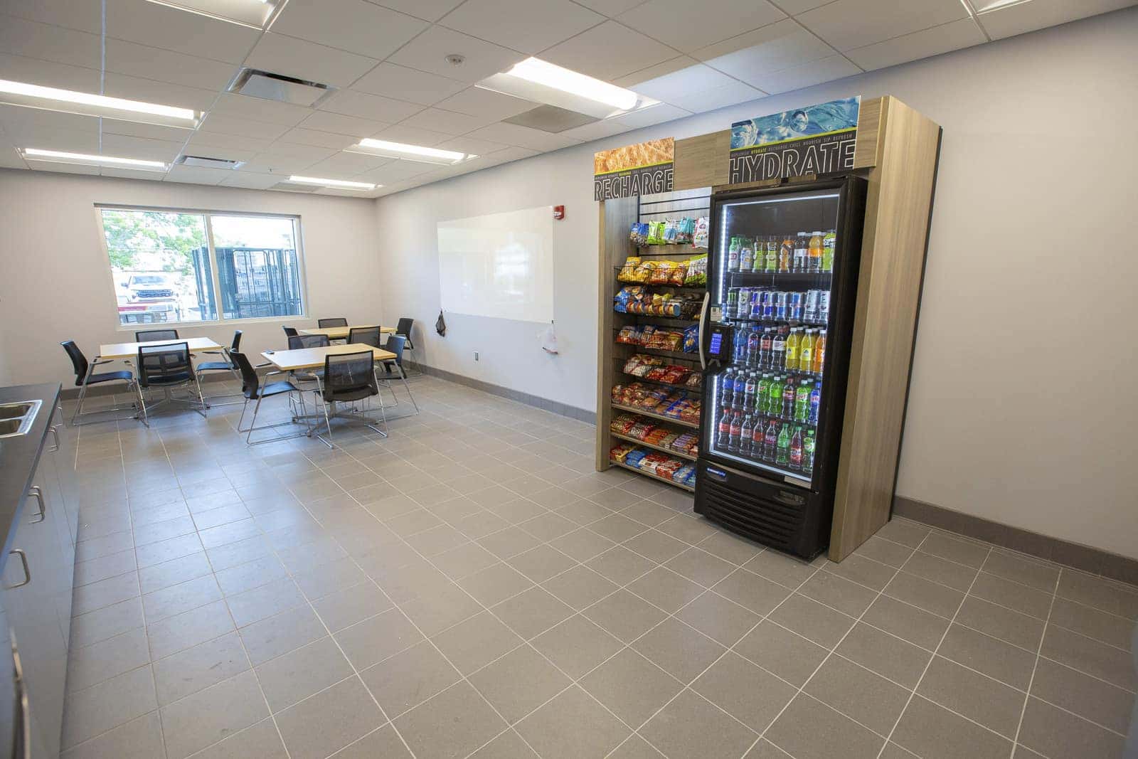 inside dealership