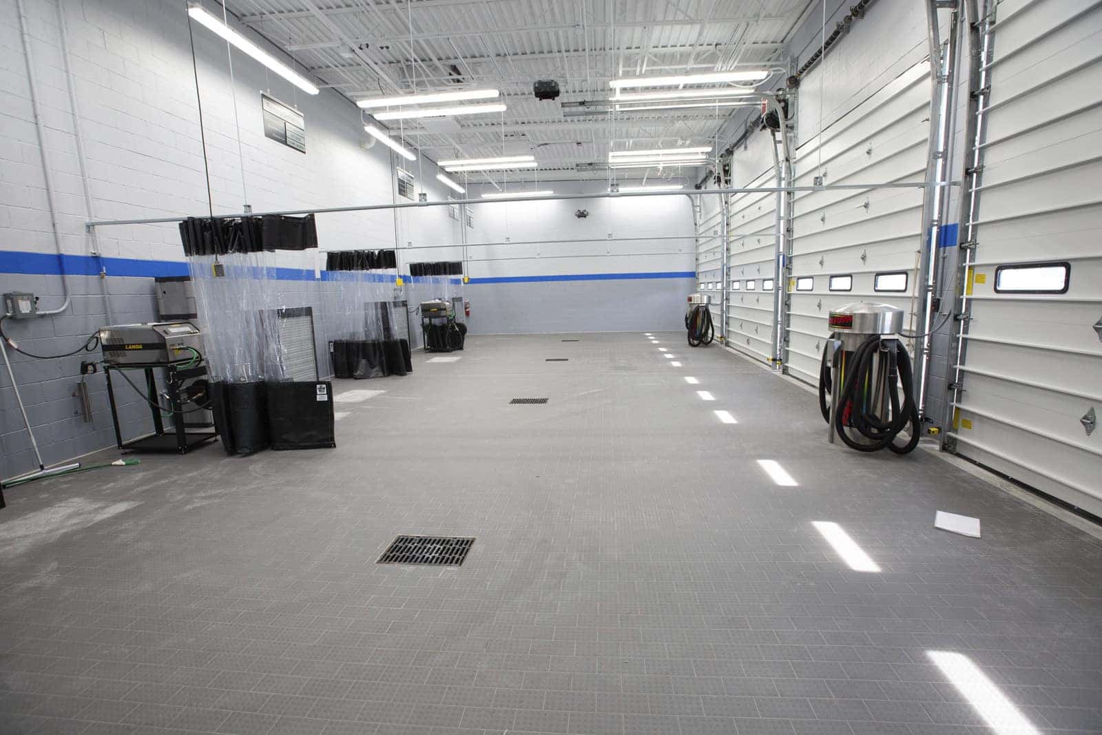 inside dealership