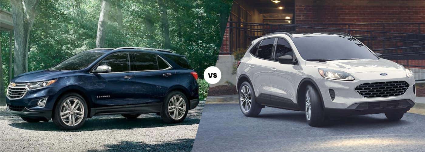 2021 chevy equinox vs 2021 ford escape