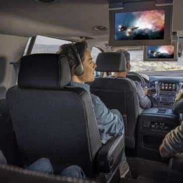 2019 Chevy Tahoe Rear Entertainment
