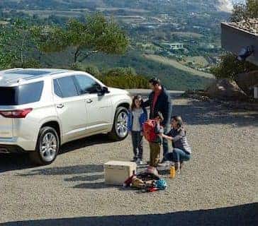 2020 Chevy Traverse Rear