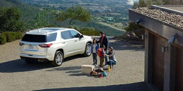 2020 Chevy Traverse Rear