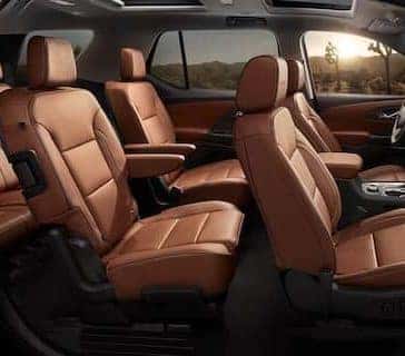 2020 Chevy Traverse Seating