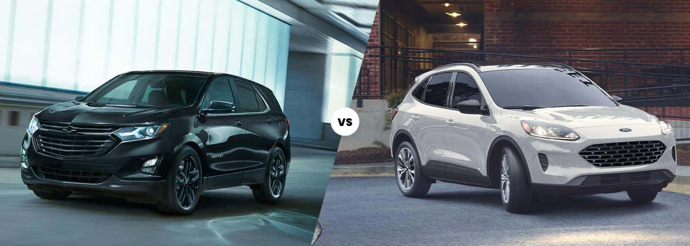 2021 chevy equinox vs 2021 ford escape