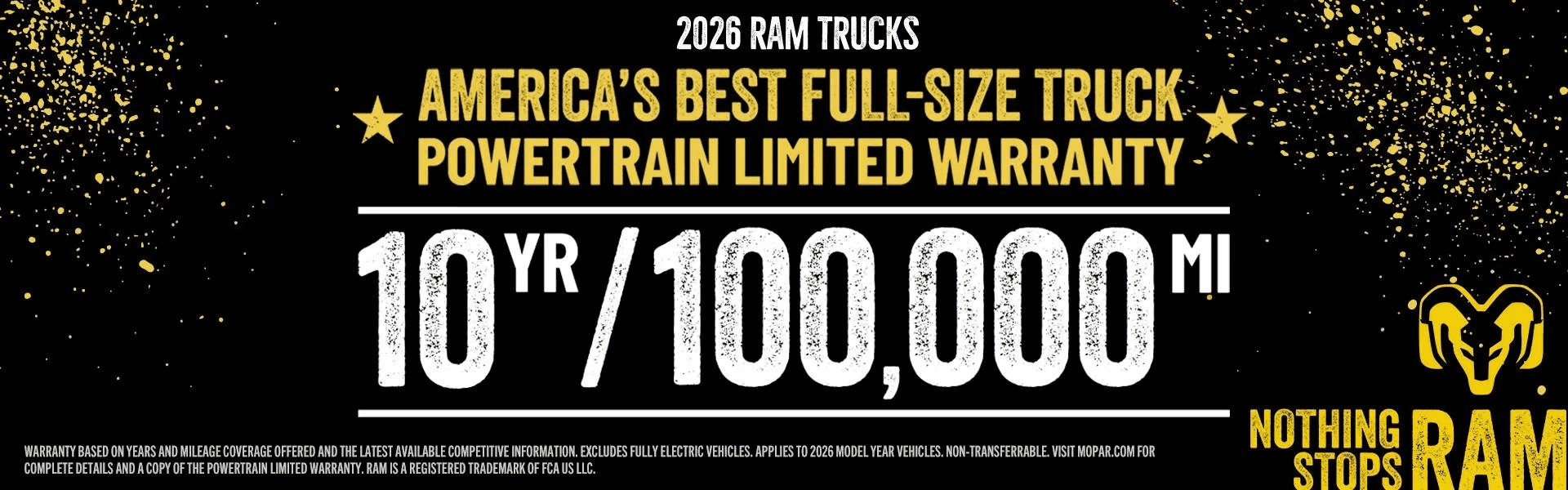 10 yes 100000 miles