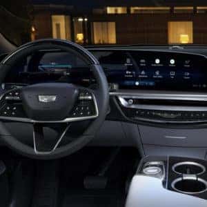 2023 Cadillac LYRIQ Cockpit View