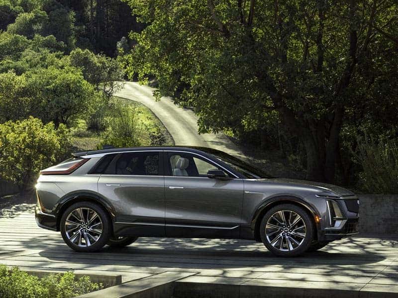 2023 Cadillac LYRIQ EV modern futuristic exterior