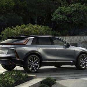 2023 Cadillac LYRIQ Rear Passenger Side Profile