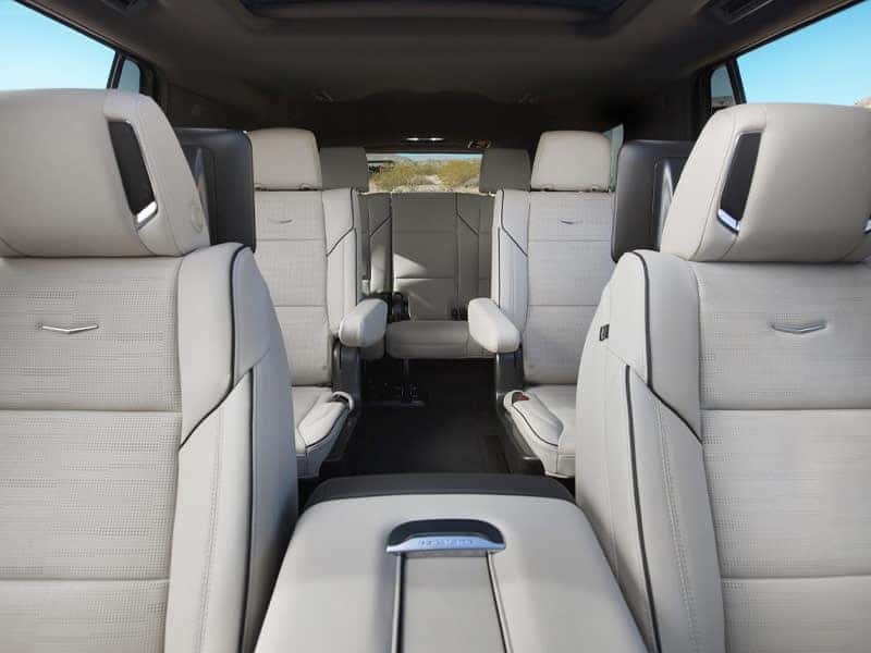 New 2023 Cadillac Escalade Interior Space Comfort and Design
