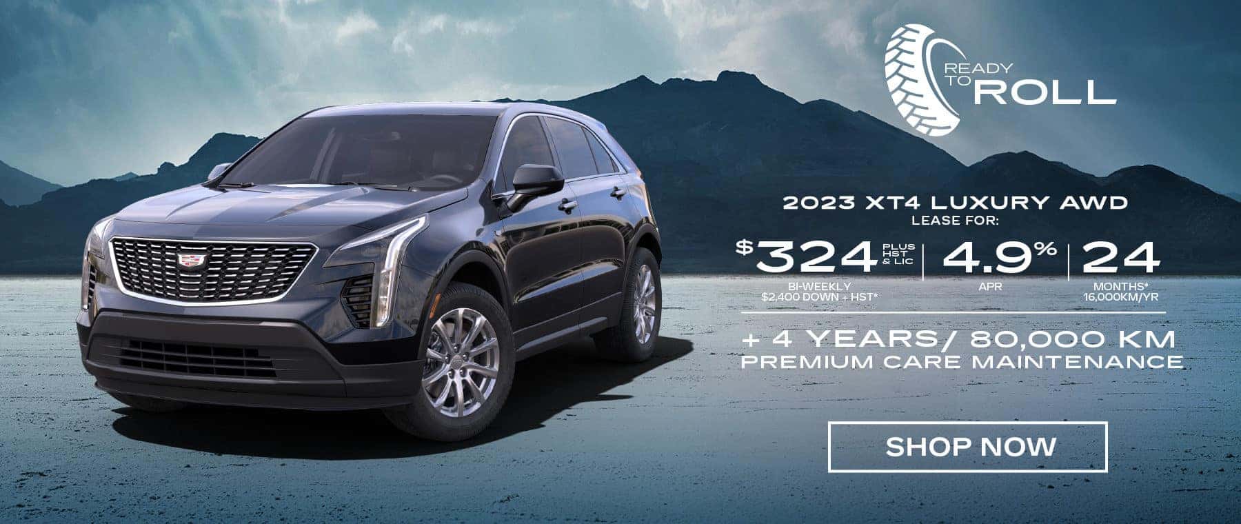 Roy Foss Cadillac XT4 Lease Offer