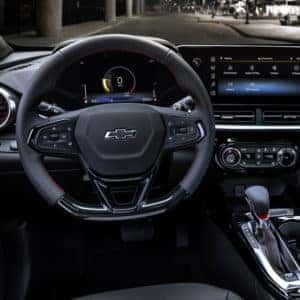 2024 Chevrolet Trax RS interior drivers cockpit view