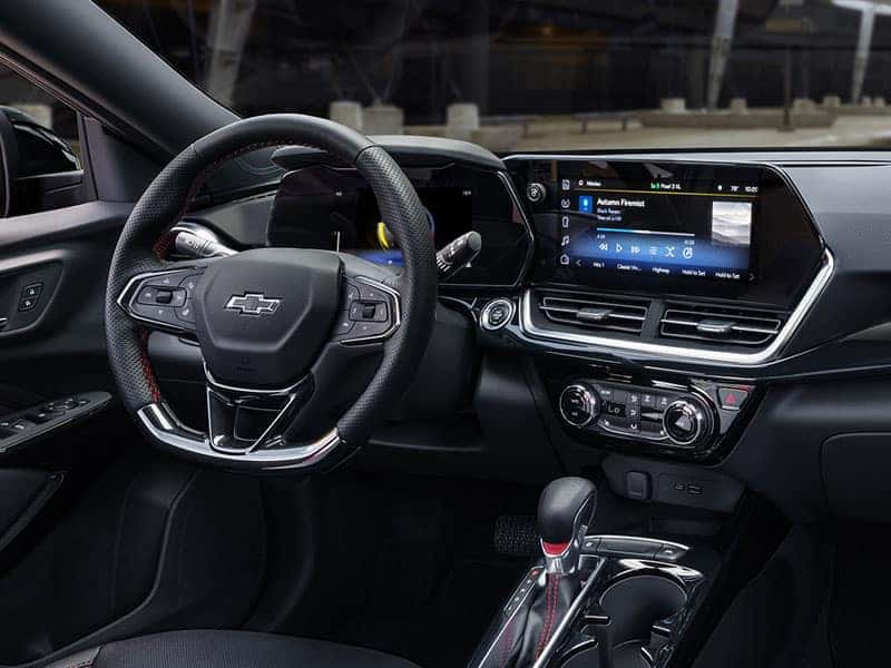 New 2024 Chevrolet Trax interior features technology and design