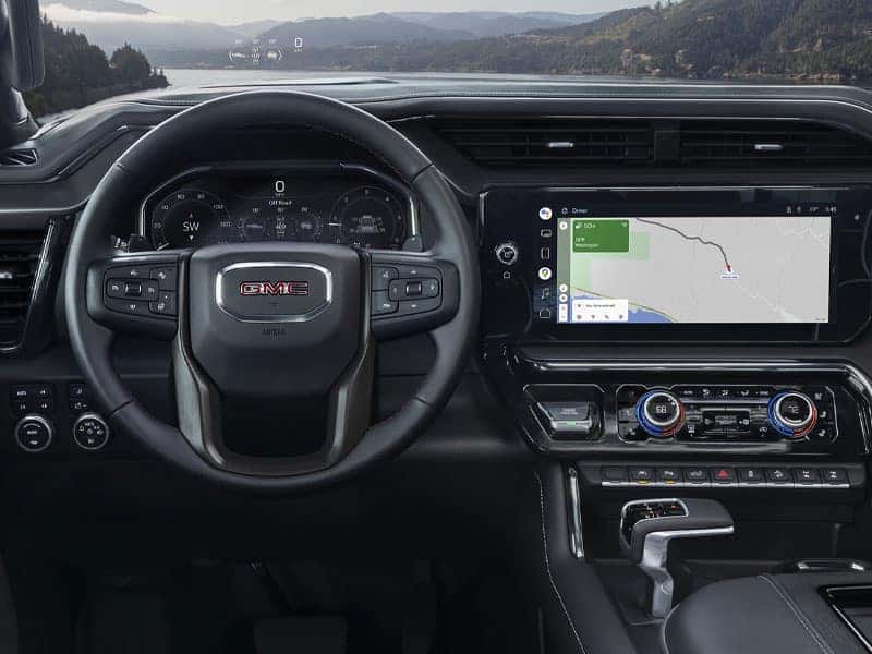 New 2024 GMC Sierra 1500 interior features and technology
