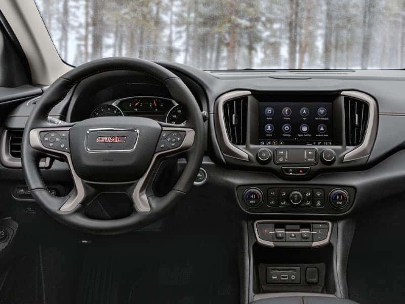 New 2023 GMC Terrain interior features and design