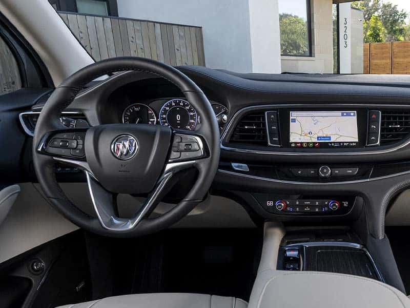 New 2023 Buick Enclave interior features and technology