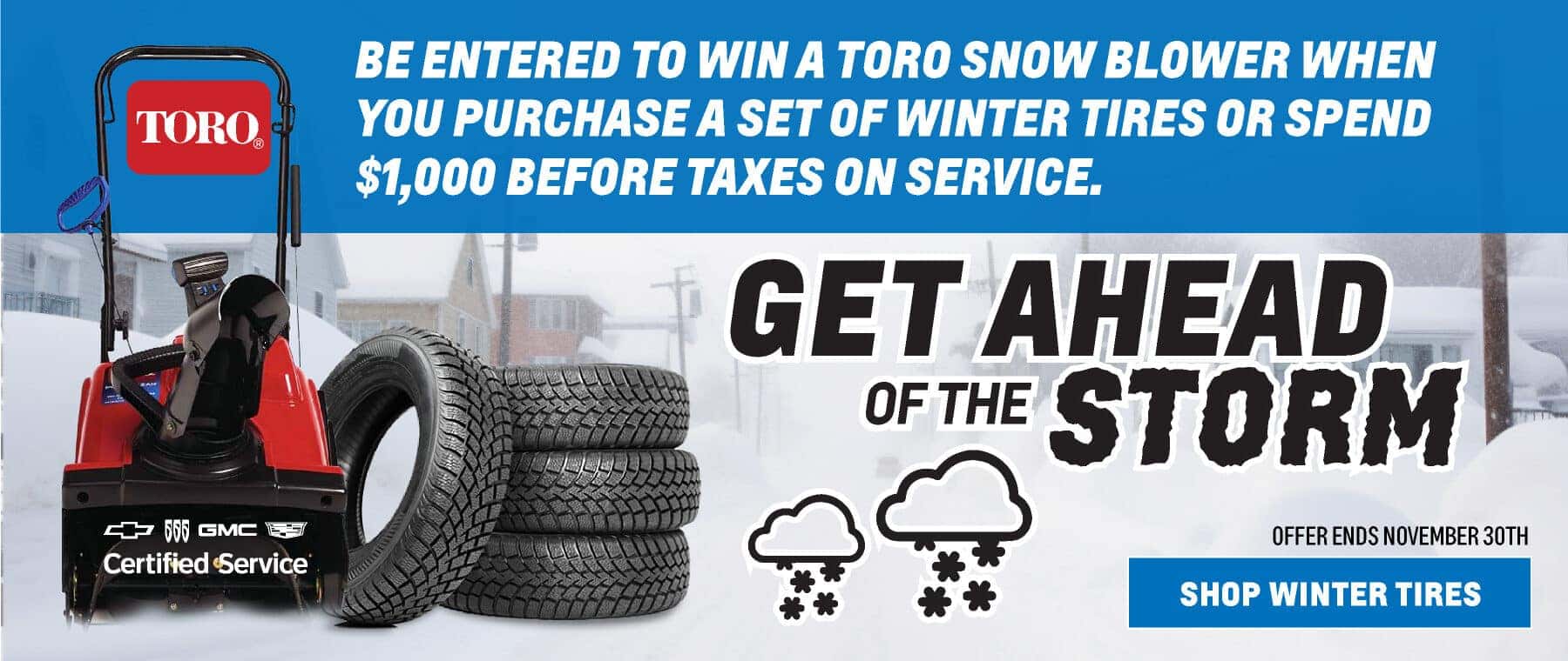 TORO Snow Blower Giveaway