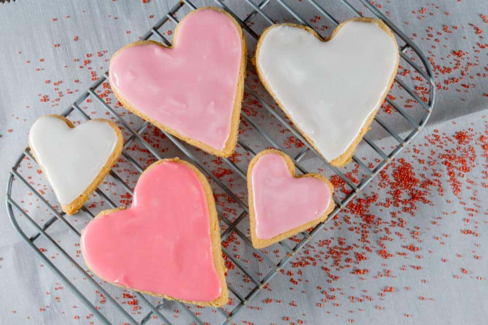 HeartShaped Cookies To Make YearRound Saffor