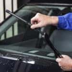 replacing windshield wiper blades