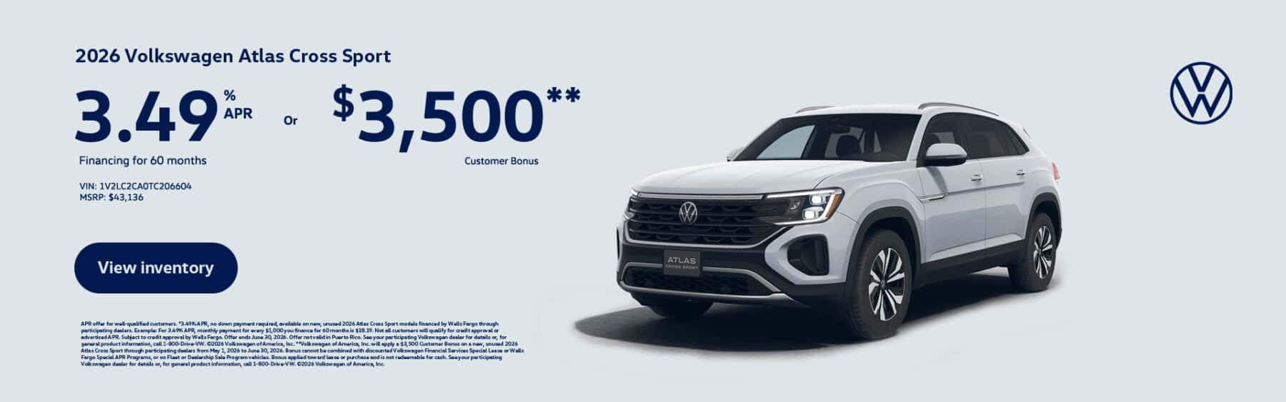 volkswagen atlas for sale in fredericksburg, va