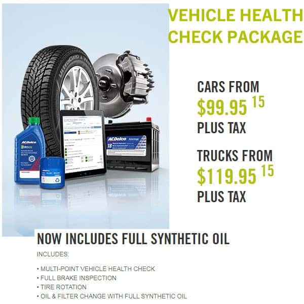 VEHICLE HEALTH PACKAGE