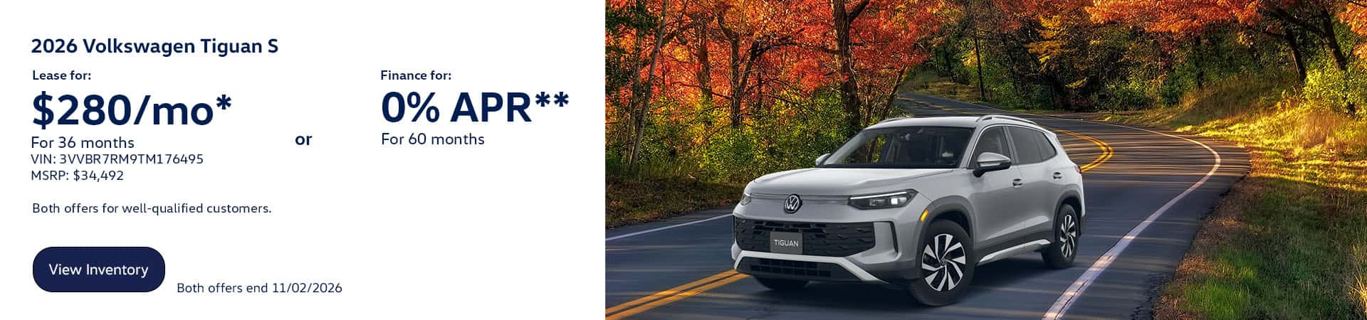 Oct Tiguan Lease
