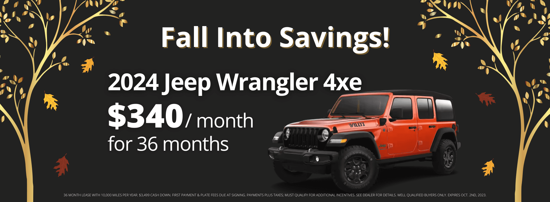 2024 Jeep Wrangler September Offer