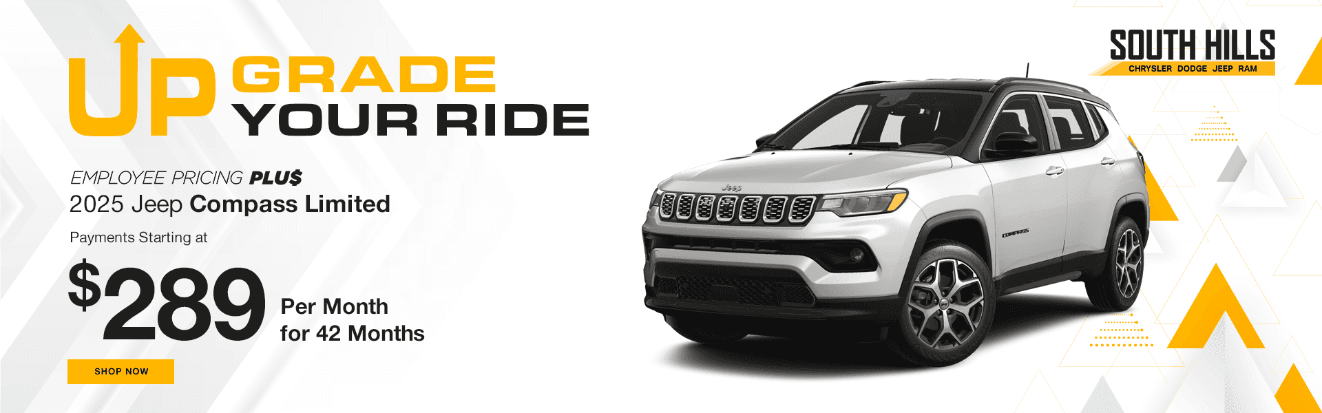 Employee Pricing PLU$ 2025 Jeep Compass Limited