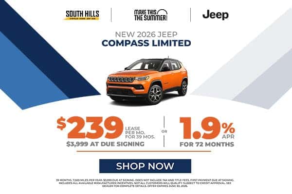 New 2026 Jeep Compass Offer