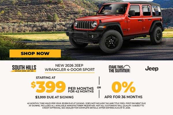 2026 Jeep Wrangler Sport 4 Door